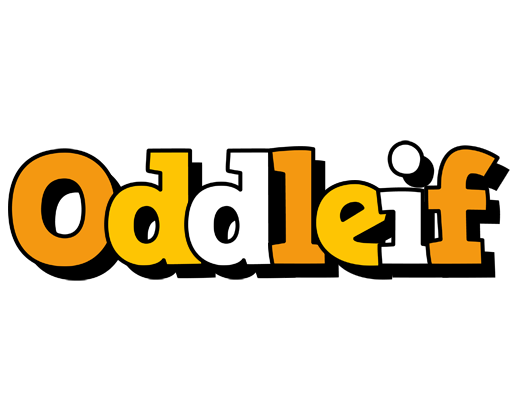 Oddleif cartoon logo