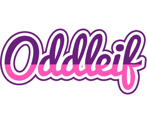 Oddleif cheerful logo