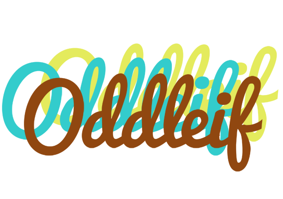 Oddleif cupcake logo