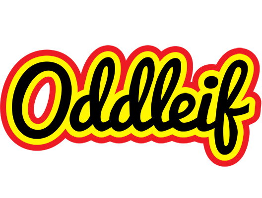 Oddleif flaming logo