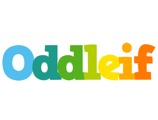 Oddleif rainbows logo