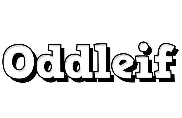Oddleif snowing logo