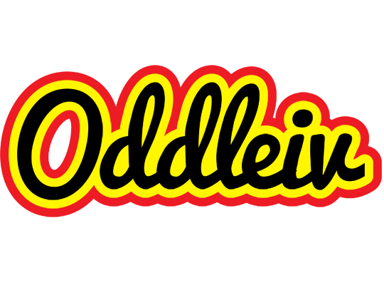 Oddleiv flaming logo