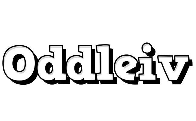 Oddleiv snowing logo