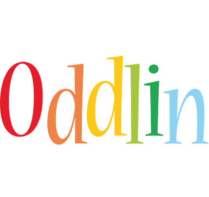 Oddlin birthday logo