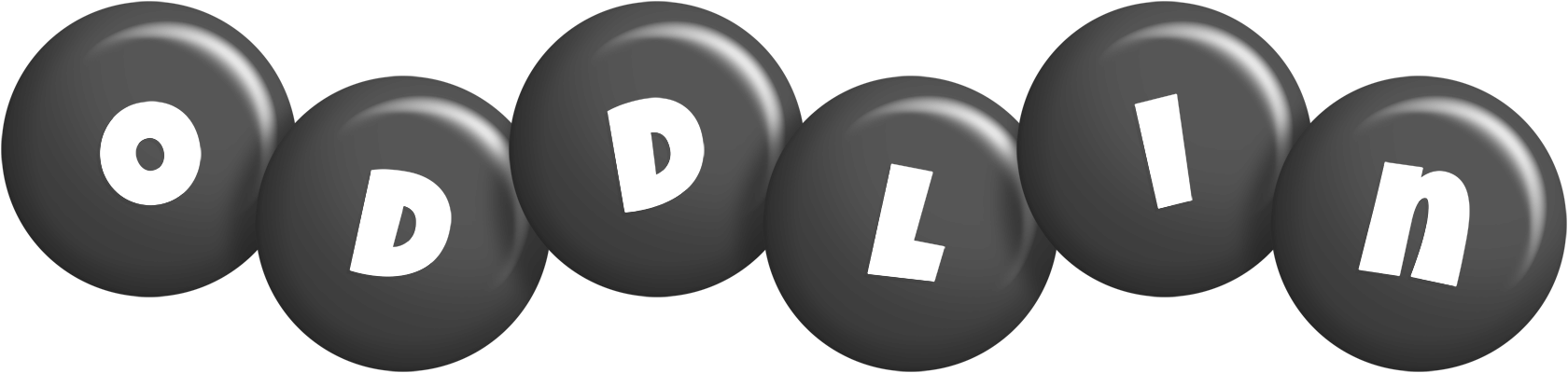 Oddlin candy-black logo