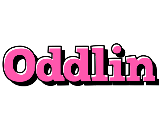 Oddlin girlish logo