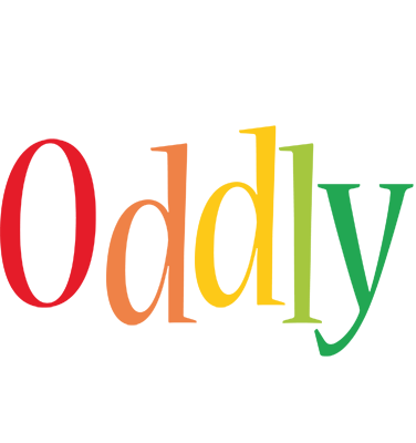 Oddly birthday logo
