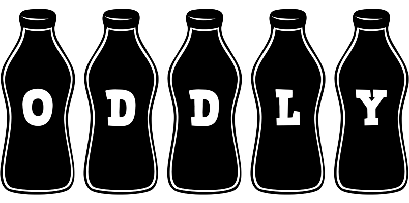 Oddly bottle logo