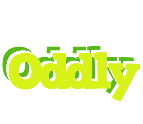 Oddly citrus logo