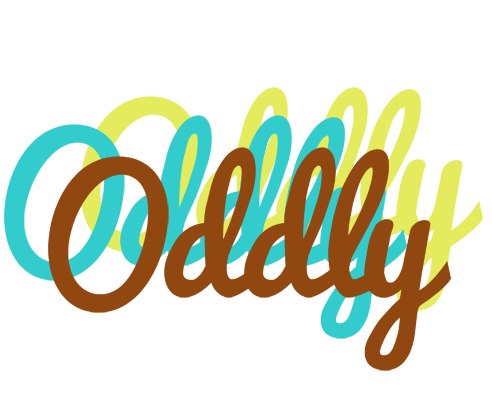 Oddly cupcake logo
