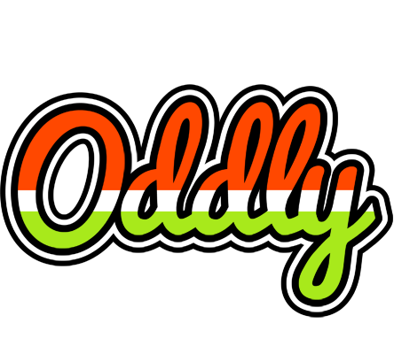 Oddly exotic logo
