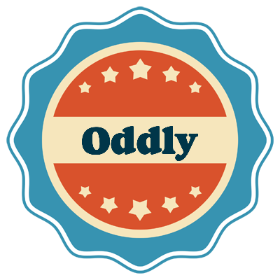 Oddly labels logo