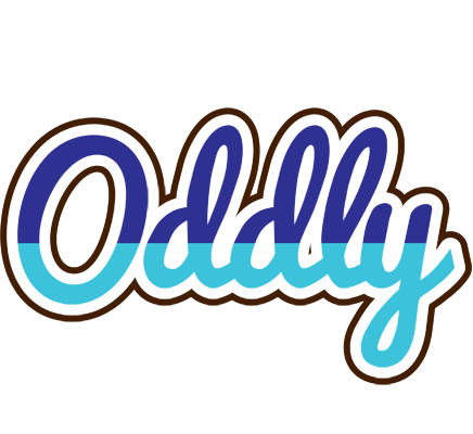 Oddly raining logo