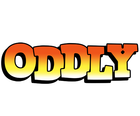 Oddly sunset logo