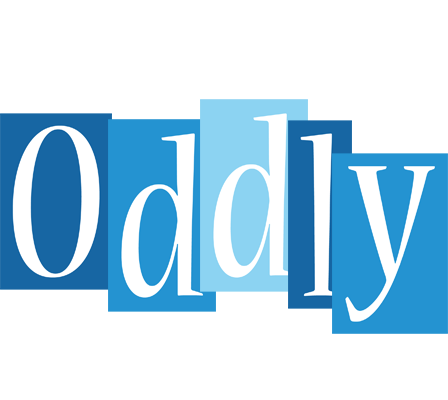 Oddly winter logo