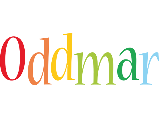 Oddmar birthday logo