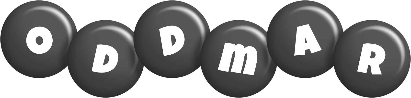 Oddmar candy-black logo
