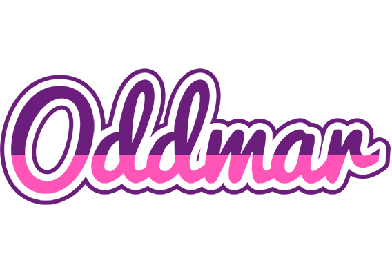Oddmar cheerful logo