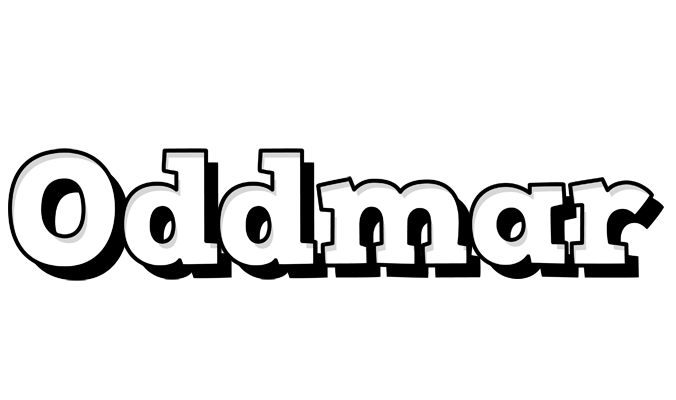 Oddmar snowing logo