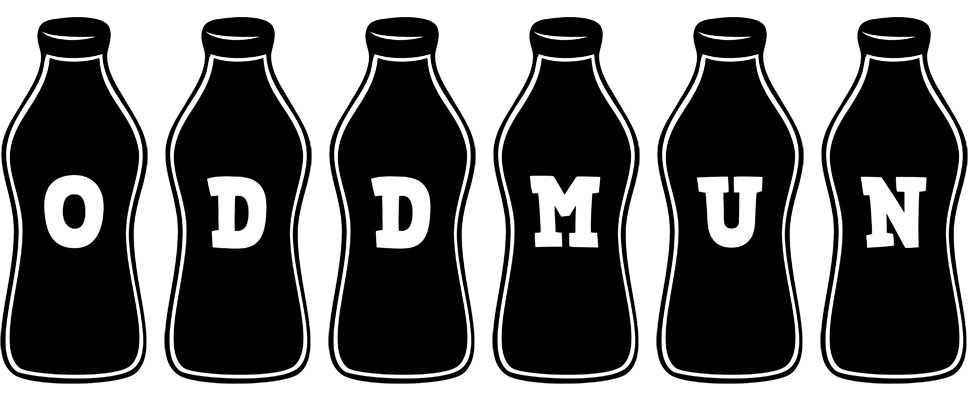 Oddmun bottle logo