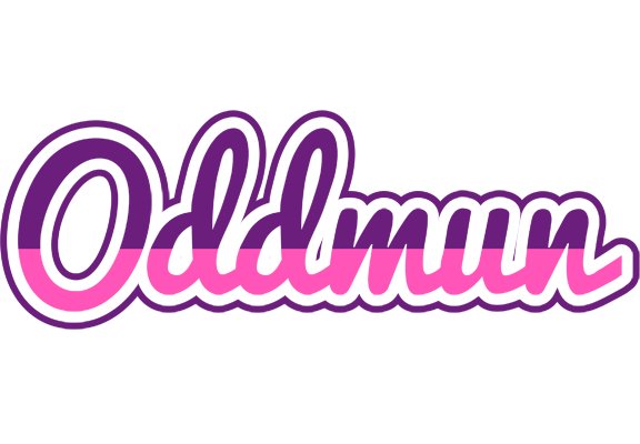 Oddmun cheerful logo