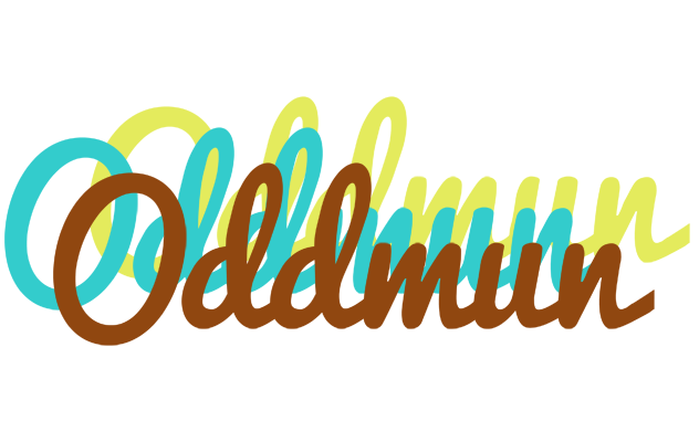 Oddmun cupcake logo