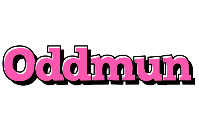 Oddmun girlish logo