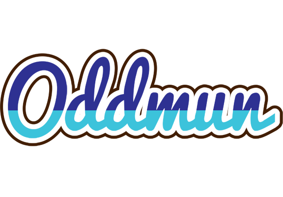 Oddmun raining logo