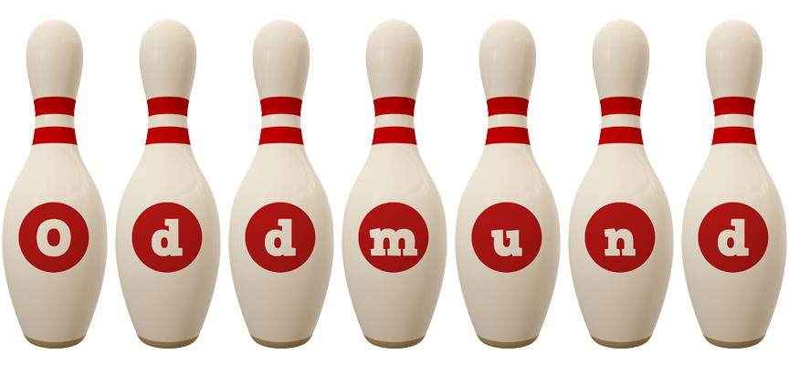 Oddmund bowling-pin logo