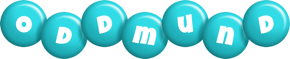 Oddmund candy-azur logo