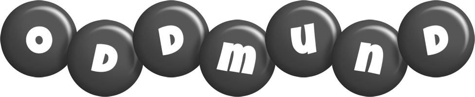 Oddmund candy-black logo