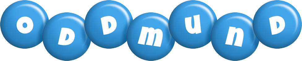 Oddmund candy-blue logo