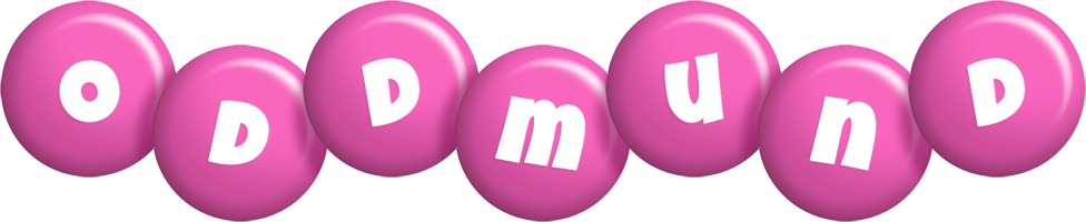 Oddmund candy-pink logo