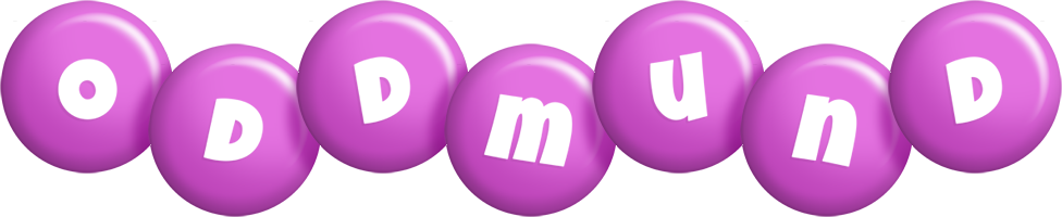 Oddmund candy-purple logo