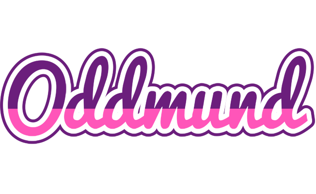 Oddmund cheerful logo