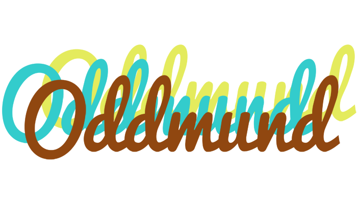 Oddmund cupcake logo