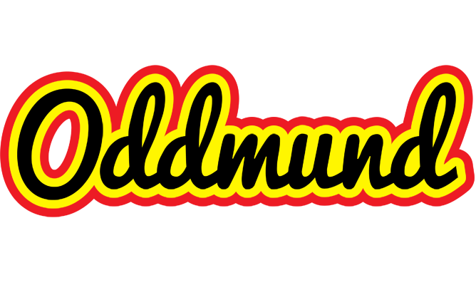 Oddmund flaming logo