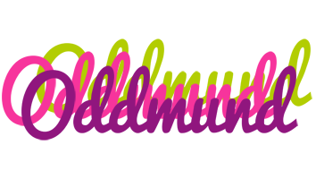 Oddmund flowers logo