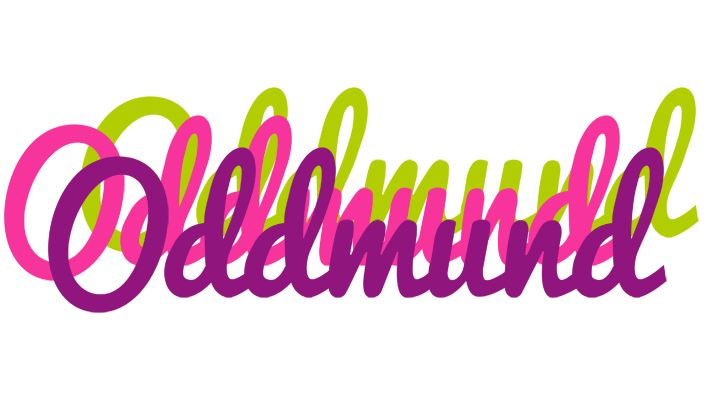 Oddmund flowers logo