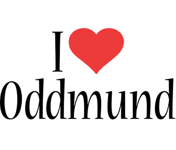 Oddmund i-love logo