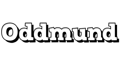 Oddmund snowing logo