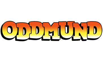 Oddmund sunset logo