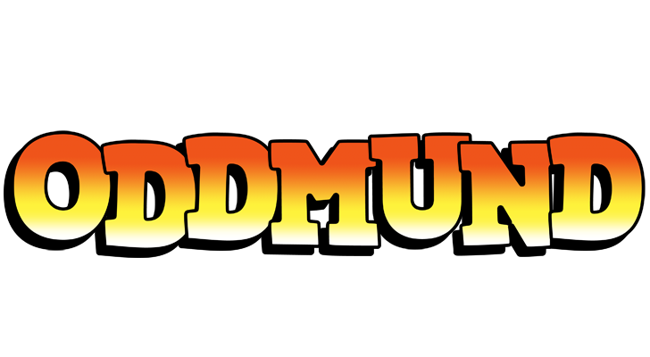 Oddmund sunset logo