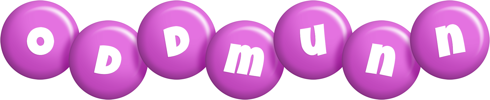 Oddmunn candy-purple logo