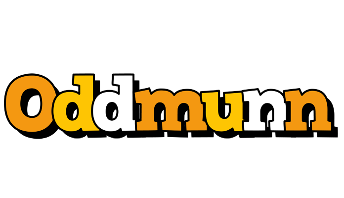 Oddmunn cartoon logo