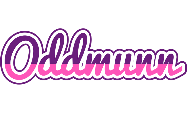 Oddmunn cheerful logo