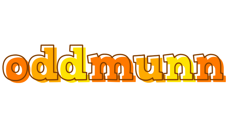 Oddmunn desert logo
