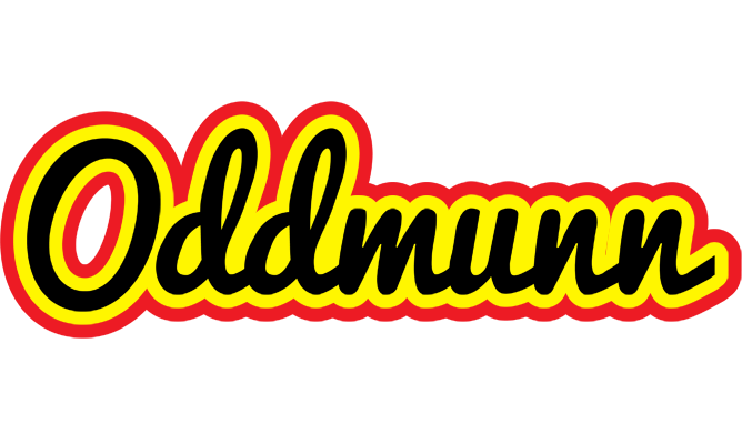 Oddmunn flaming logo