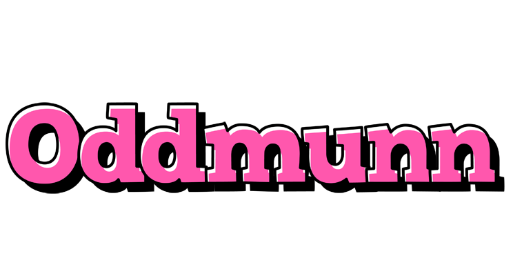 Oddmunn girlish logo